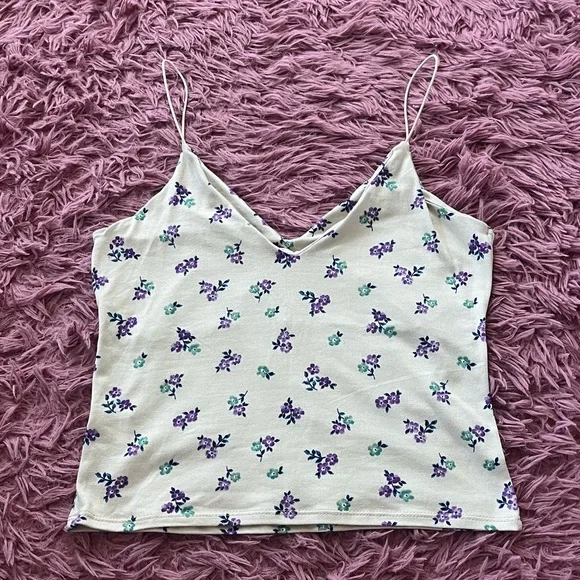 floral tank top - Picture 4 of 4